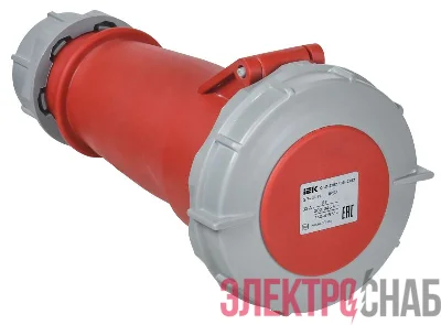 Розетка переносная ССИ-2252 32А 5п 3P+PE+N 6ч 380В IP67 IEK PSR22-032-5-0-67