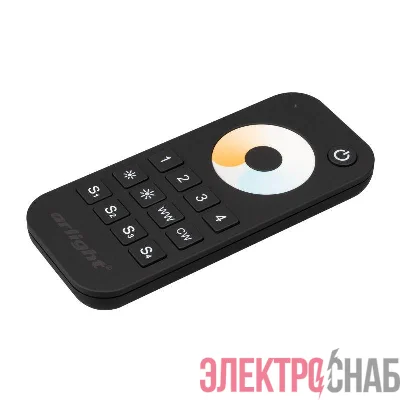 Пульт SMART-R34-MIX Black (4 зоны 2.4G) IP20 пластик Arlight 031936