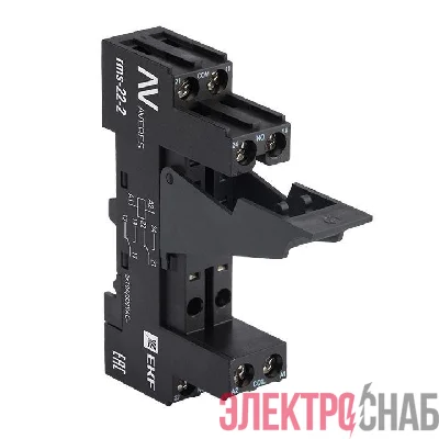 Разъем для реле РM slim 22/2 AVERES EKF rms-22-2