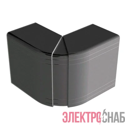 Угол для кабель-канала внешний изменяемый 110х50 черн. DKC 01052A