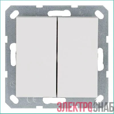 Переключатель перекрестный 1-кл. 10А IP20 механизм бел. глянцевый Jasmart G3013W