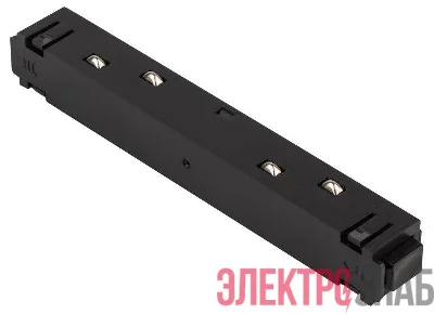 Коннектор питания прямой TRM20-PC-B для магнитн. шинопроводов TRM-R20/TRM-PC20/TRM-S20 NOVA 48В черн. Эра Б0054795