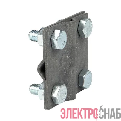 Зажим крестовидный прут-прут (пластина 57х57мм) HZ PROxima EKF lp-g3109