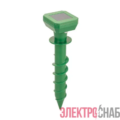 Отпугиватель кротов ультразвуковой R=25м SCREW на солнечн. батарее ЧЕТЫРЕ СЕЗОНА 71-0157-F