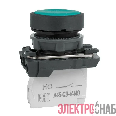 Кнопка OptiSignal D22 C5-P-310 зел. пластик 1НО XB5AA31 КЭАЗ 332181