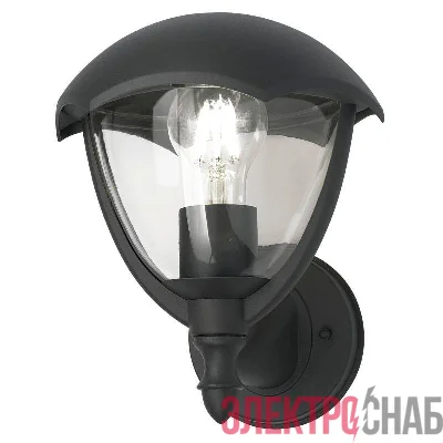 Светильник Aura 1х60Вт E27 IP54 188х210х238мм НТУ садово-парковый на стену вверх GAUSS GD027