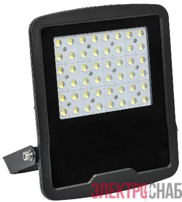 Прожектор СДО 08-150 40х90гр 5000К IP65 + коннектор IP68 IEK LPDO8-01-150-D175-3-68