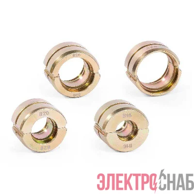 Набор матриц для опрессовки фитингов B (16-32) ПРОФИ КВТ 89620