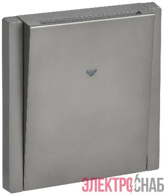 Выключатель карточный FORTE&PIANO 30А FP543 сталь IEK FP-V11-0-10-1-K46