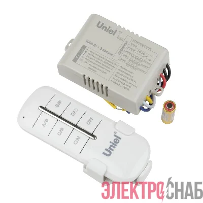 Пульт UCH-P005-G3-1000W-30M для управления светом 3 каналах1000Вт Uniel UL-00003634