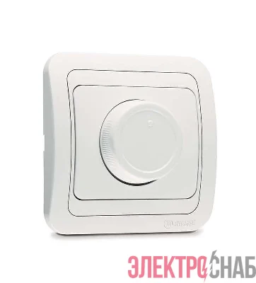 Светорегулятор СП 600Вт Mimoza бел/бел. Makel 12011
