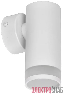Светильник 4008 настенный под лампу GU10 бел. IEK LT-UBB0-4008-GU10-1-K01