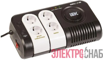 Стабилизатор напряжения Simple 1.5кВА IEK IVS25-1-01500