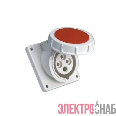 Розетка стационарная внутренняя угловая 4342 3Р+РЕ 63А 380В IP67 PROxima EKF ps-4342-63-380