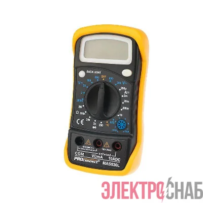 Мультиметр портативный MAS830L (DT850L) PROCONNECT 13-3021