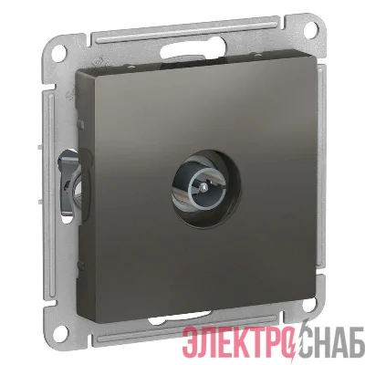 Розетка телевизионная TV AtlasDesign коннектор механизм сталь SE ATN000993