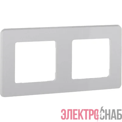Рамка 2-м СП Inspiria IP20 бел. IEK 673940
