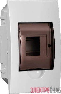 Бокс ЩРВ-П-4 мод. встраив. пластик IP41 GENERICA IEK MKP12-V-04-41-G