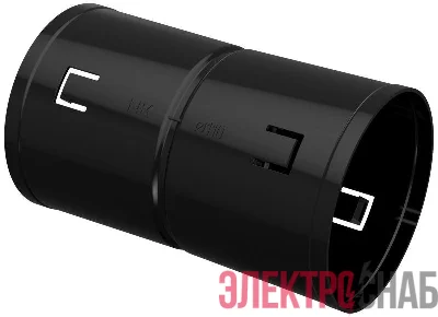 Муфта соединительная для двустенной трубы d110 ELASTA IEK CTA12D-M110-K02-R