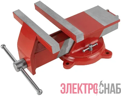 Тиски слесарные поворотные стальные 200мм (8.4кг) КУРС 59599