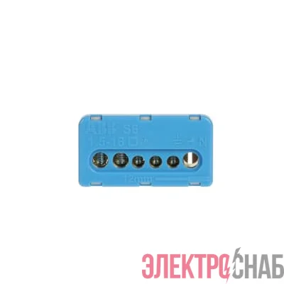 Клеммник винтовой N3x16- 3х6 мм NK/S06(min 5шт.) ABB 1SPE007715F0731