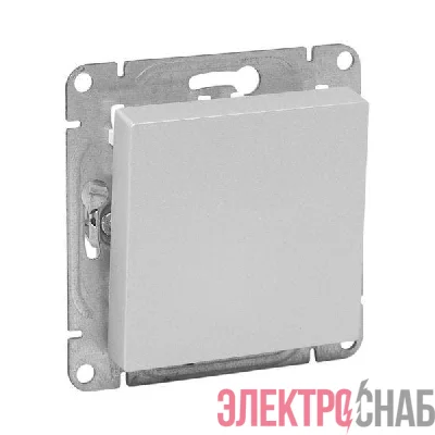 Выключатель 1-кл. СП Эпика механизм алюм. EKF UP1-SWA-10