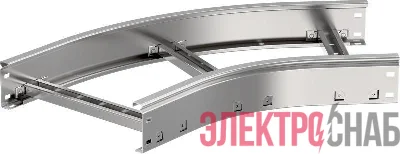 Угол для лотка 45град. 200х100 R300 LESTA IEK CPG04-4-45-100-200