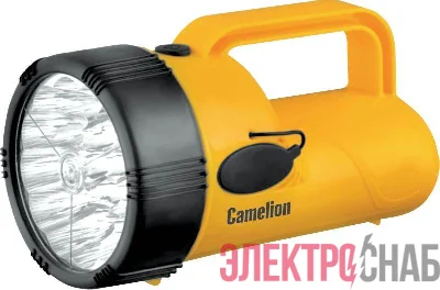 Фонарь 19LED 29314 (аккум. 220В жел.; 4В 2.3А-ч) Camelion 10471