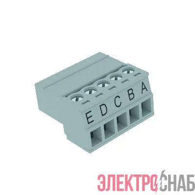 Соединитель для подачи питания на шину (левосторонний) ШП-В-Л СТЭЗ 65000303