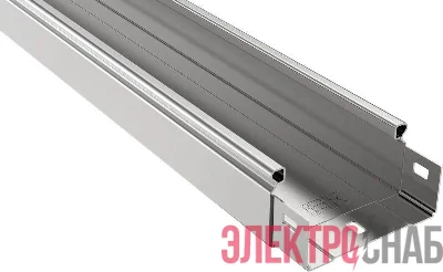 Лоток листовой неперфорированный 100х50 L3000 сталь 0.55мм оцинк. IEK CLN10-050-100-055-3