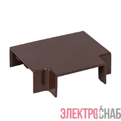 Угол T-образный 40х16 под темн. дерево Plast PROxima (уп.4шт) EKF tchd-40-16x4