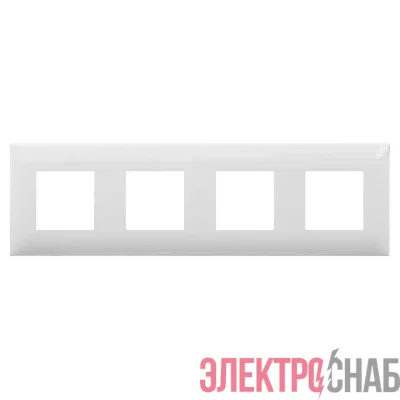 Рамка 4-м 8мод. Avanti "Белое облако" DKC 4400908