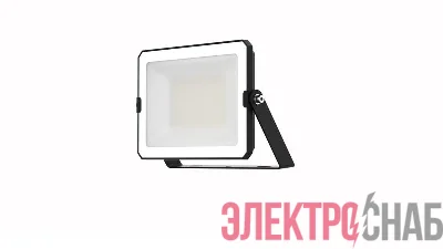 Прожектор светодиодный СДО FL ECO 30W 740 G4 уличный матов. стекло алюм. черн. LEDVANCE 4099854400070