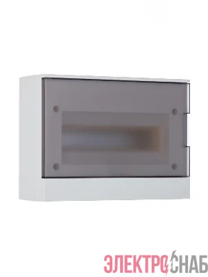 Бокс настенный Basic E 12М сер. прозр. дверь (с клемм) ABB 1SZR004002A2204