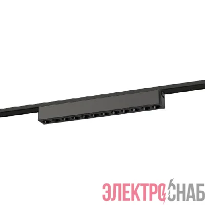 Светильник светодиодный трековый TRM-S5-2-12W4K-BK 12Вт 4000К с направленным светом для тонкого магнитного шинопровода черн. Эра Б0059050