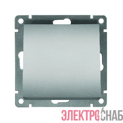 Выключатель 1-кл. СП Афина 10А IP20 механизм серебр. Universal A0021-S