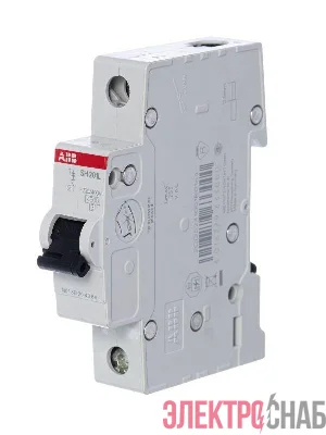 Выключатель автоматический модульный 1п C 20А 4.5кА SH201L C20 ABB 2CDS241001R0204
