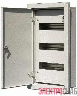 Корпус метал. встр. 550х330х120 36мод. IP31 ЩРВ-36 SchE 30103DEK