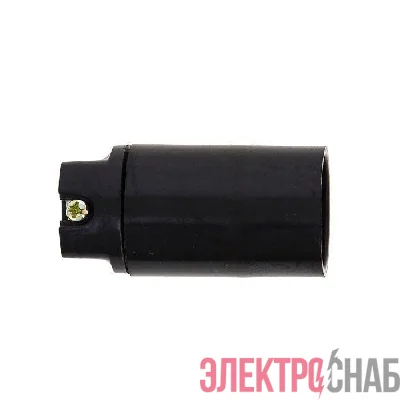 Патрон карболитовый подвесной Е14 черн. без наклейки PROxima EKF LHC-E14-s