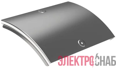 Крышка угла плавного 45град. тип В20 ESCA 200мм IEK CPV41D-0-45-200-08