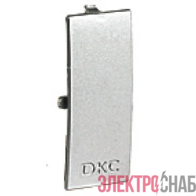 Соединение на стык для кабель-канала 90х50 фронт. сер. мет. DKC 09504G