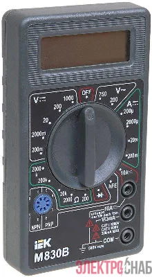 Мультиметр цифровой Universal M830B IEK TMD-2B-830