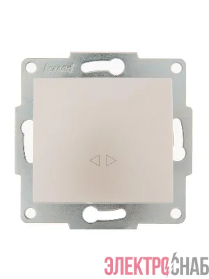 Выключатель промежуточный 1-кл. 2п СП Karina 10А IP20 механизм жемчуж./бел. перламутр. LEZARD 707-3088-107