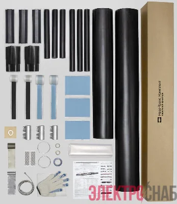 Муфта кабельная соединит. 10кВ 10СТп(тк)-3х(70-120) с болтов. соединителями Нева-Транс Комплект 22010031