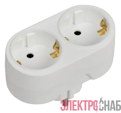 Разветвитель 2-м 16А IP20 Т-01/02 кругл. IEK WTP10-16-02