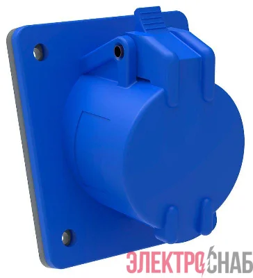 Розетка СП Magnum 16А 220В 2P+PE ССИ-413 IP44 IEK PSN41-016-3