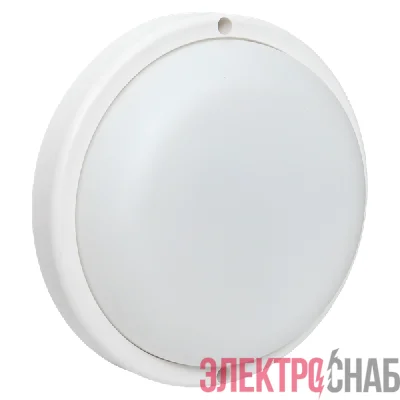 Светильник светодиодный ЖКХ ДПО-1004 15Вт 6500К IP65 круг LUMA EKF BKL-1004-R-15-6500