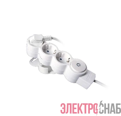 Удлинитель 3х5м с заземл. 3Gх0.75 с выкл. защ. шторки REV 32009 0