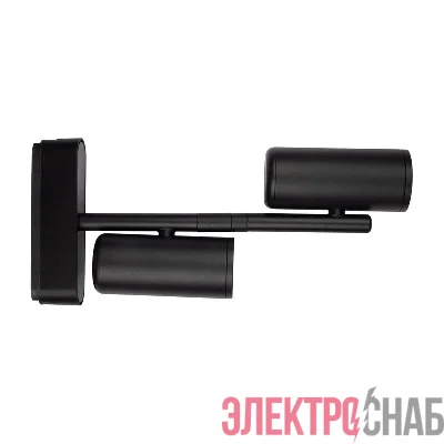 Светильник светодиодный трековый MTR16 2320B 2х10Вт 4000К 36град. BL IP20 низковольтный Pro черн. JazzWay 5056695