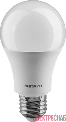 Лампа светодиодная 90 116 OLL-A60-15-230-6.5K-E27-PROMO ОНЛАЙТ 90116